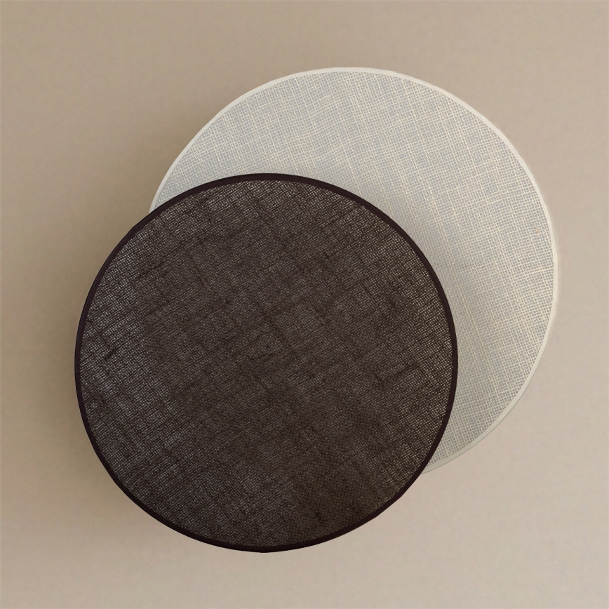 Brilagi - Zidno svetlo CIRCLES 1xE27/60W/230V Ø 45 cm krem/braon