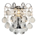 Brilagi - Zidno svetlo CRYSTAL 1xE14/60W/230V sjajni hrom
