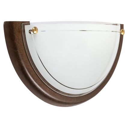 Brilagi - Zidno svetlo ORBIS 1xE27/60W/230V 30 cm borovina