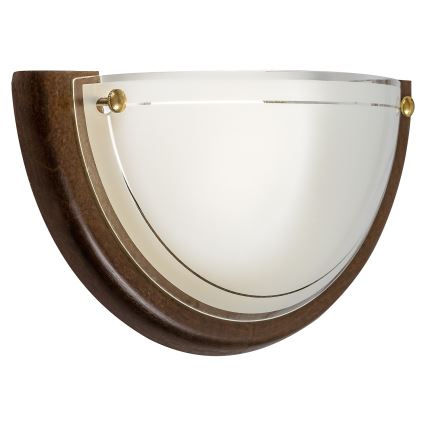 Brilagi - Zidno svetlo ORBIS 1xE27/60W/230V 30 cm borovina
