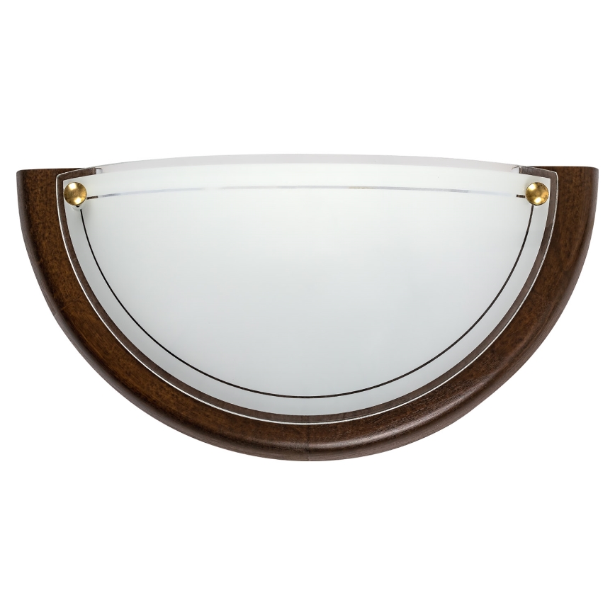 Brilagi - Zidno svetlo ORBIS 1xE27/60W/230V 30 cm borovina