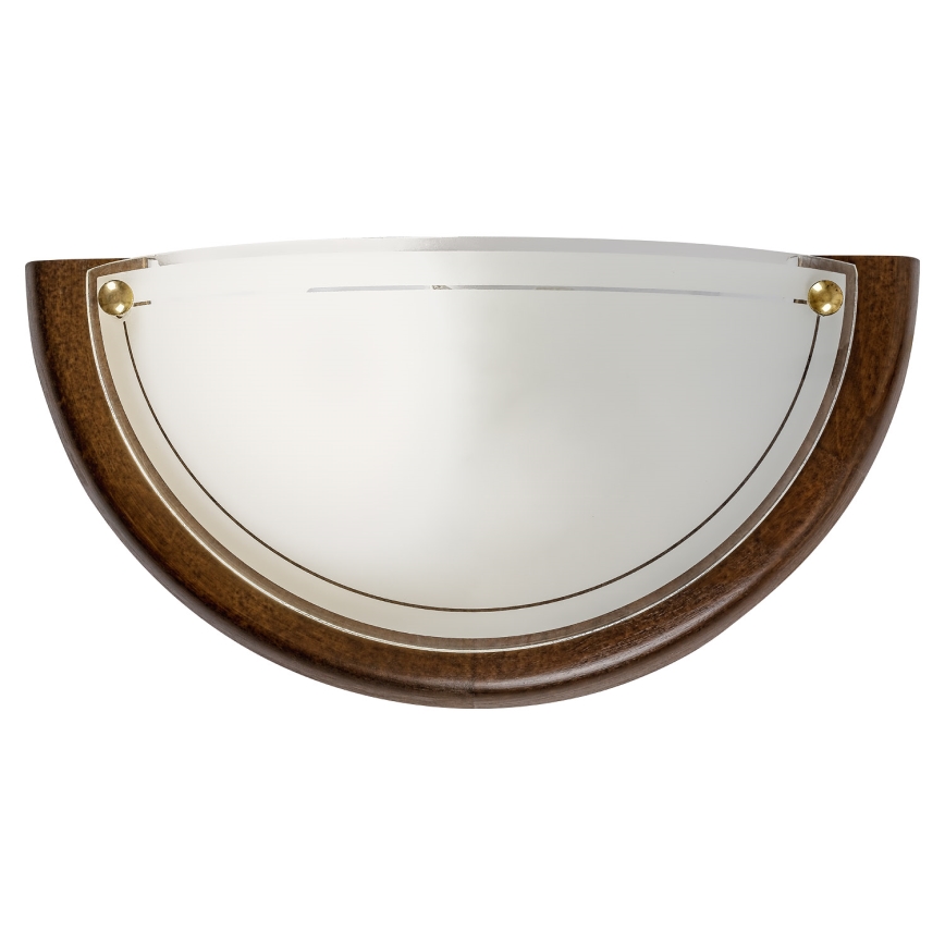 Brilagi - Zidno svetlo ORBIS 1xE27/60W/230V 30 cm borovina