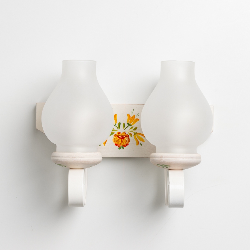 Brilagi - Zidno svetlo QUEEN 2xE14/40W/230V buk/krem