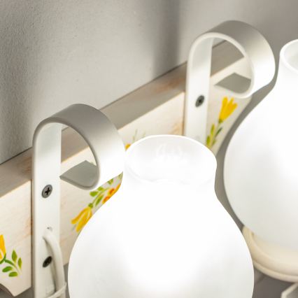 Brilagi - Zidno svetlo QUEEN 2xE14/40W/230V buk/krem