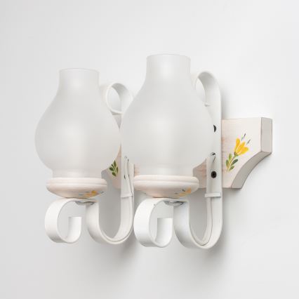 Brilagi - Zidno svetlo QUEEN 2xE14/40W/230V buk/krem