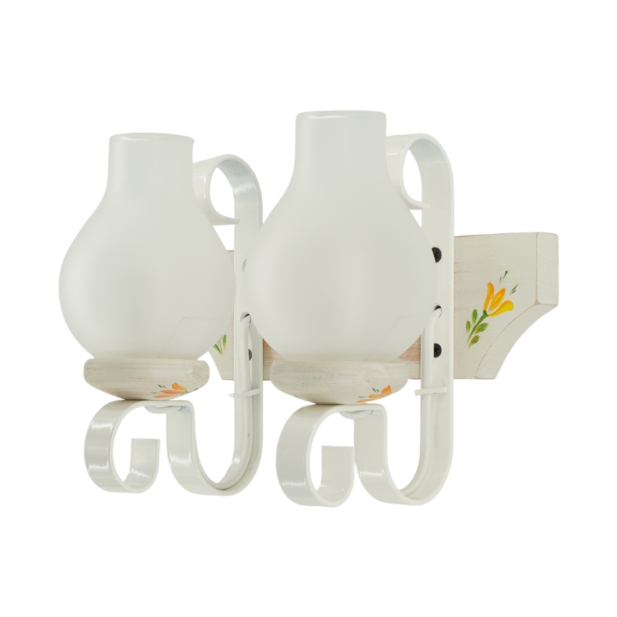 Brilagi - Zidno svetlo QUEEN 2xE14/40W/230V buk/krem