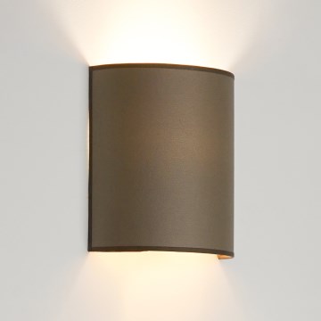 Brilagi - Zidno svetlo SEMI 1xE27/15W/230V, prečnik 20 cm, braon