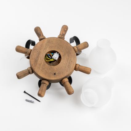 Brilagi - Zidno svetlo TIMONA 2xE14/40W/230V bukva