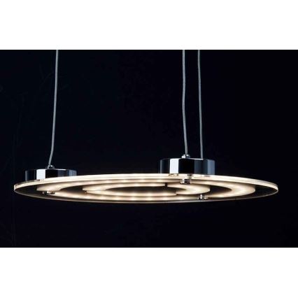 Brilliant - LED luster na sajli RIVERSIDE LED/28W/230V