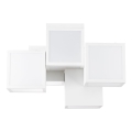 Brilliant - LED plafonjera CUBIX 5xLED/7,6W/230V 3000K bela