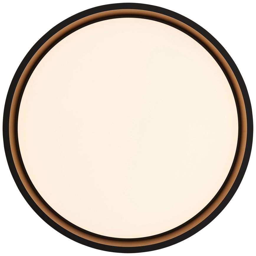 Brilliant - LED plafonska svetiljka KALMAR LED/26W/230V 3000K prečnik 39 cm crna