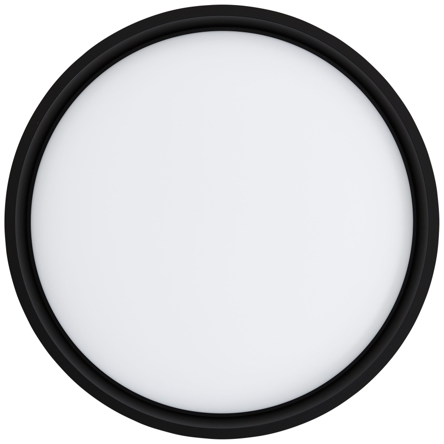 Brilliant - LED plafonska svetiljka KALMAR LED/26W/230V 3000K prečnik 39 cm crna