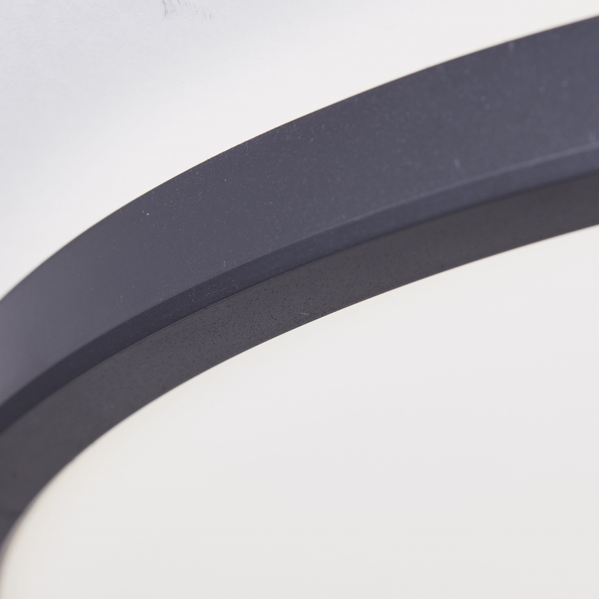 Brilliant - prigušiva LED stropna svetiljka za kupatilo BRENNAN LED/35W/230V prečnik 54 cm IP44 crna