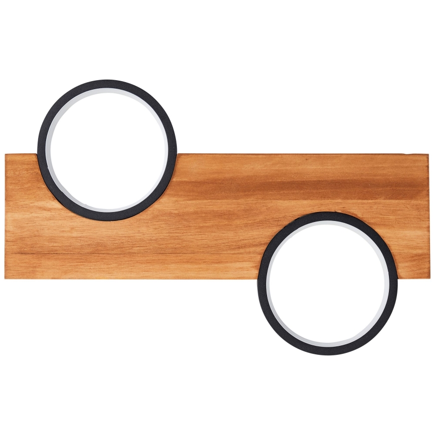 Brilliant - LED stropna svetiljka CHEESY LED/14W/230V borovina