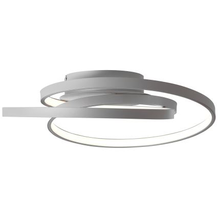 Brilliant - LED plafonsko svetlo LABYRINTH LED/40W/230V prečnik 39,5 cm siva