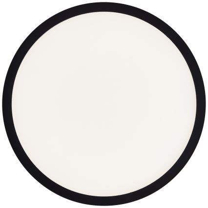 Brilliant - LED plafonsko svetlo MILTON LED/18W/230V prečnik 29,3 cm crna