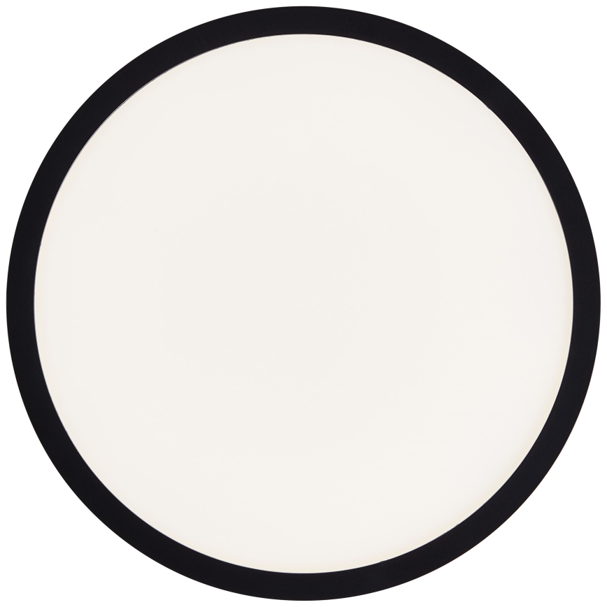 Brilliant - LED plafonsko svetlo MILTON LED/18W/230V prečnik 29,3 cm crna