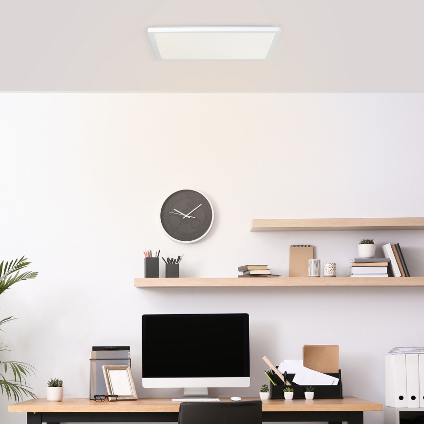 Brilliant - LED plafonsko svetlo MILTON LED/24W/230V 42x42 cm bela