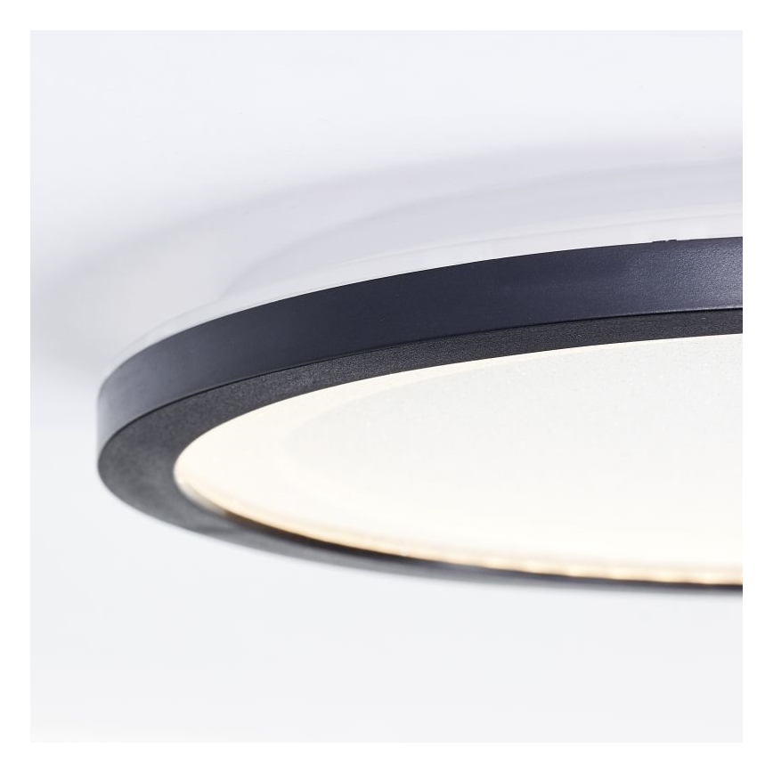 Brilliant - LED plafonsko svetlo MOSAKO LED/16W/230V 3000K prečnik 25 cm crna