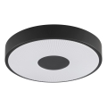 Brilliant - LED plafonsko svetlo RAKIN LED/18W/230V, prečnik 33,5 cm, crno