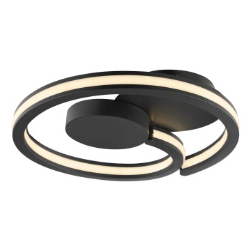 Brilliant - LED plafonsko svetlo REVOLA LED/33W/230V 3000/4000/6500K prečnika 40 cm crno