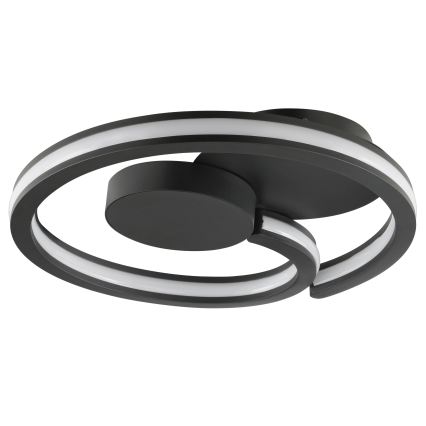 Brilliant - LED plafonsko svetlo REVOLA LED/33W/230V 3000/4000/6500K prečnika 40 cm crno