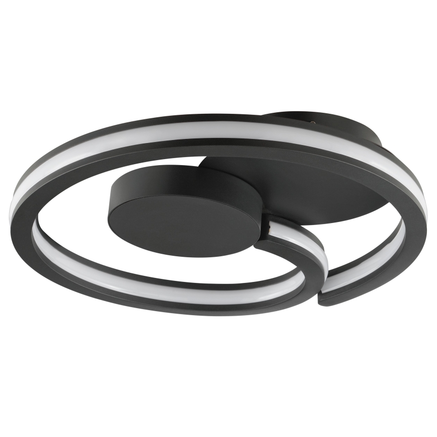 Brilliant - LED plafonsko svetlo REVOLA LED/33W/230V 3000/4000/6500K prečnika 40 cm crno