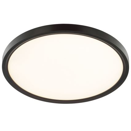 Brilliant - LED plafonsko svetlo sa senzorima pokreta i sumraka GALO LED/26W/230V, prečnika 40 cm, crno