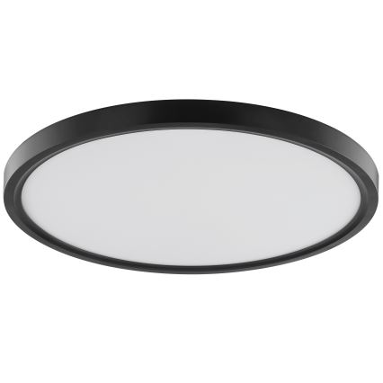 Brilliant - LED plafonsko svetlo sa senzorima pokreta i sumraka GALO LED/26W/230V, prečnika 40 cm, crno