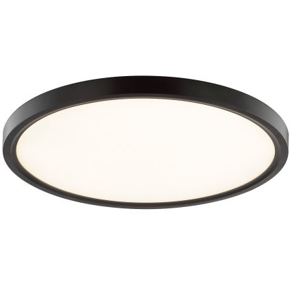 Brilliant - LED plafonsko svetlo sa senzorima pokreta i sumraka GALO LED/26W/230V, prečnika 40 cm, crno