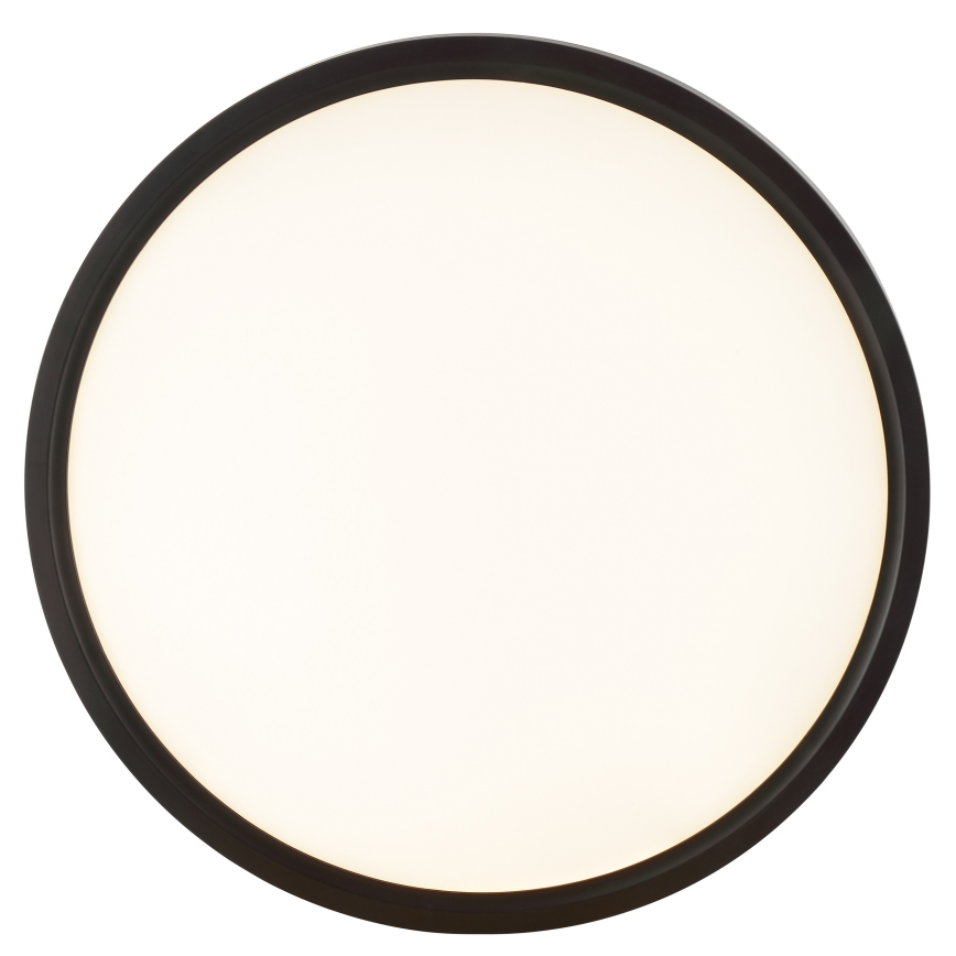 Brilliant - LED plafonsko svetlo sa senzorima pokreta i sumraka GALO LED/26W/230V, prečnika 40 cm, crno