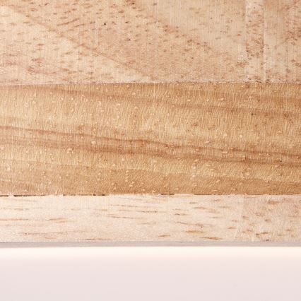 Brilliant - LED plafonsko svetlo SLIMLINE LED/14W/230V 3000/4000K kaučukovo drvo