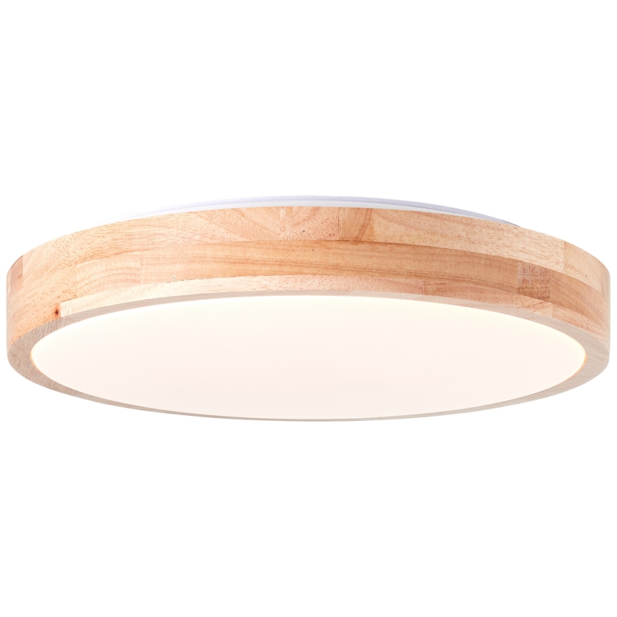 Brilliant - LED plafonsko svetlo SLIMLINE LED/24W/230V prečnik 34,5 cm kaučukovo drvo