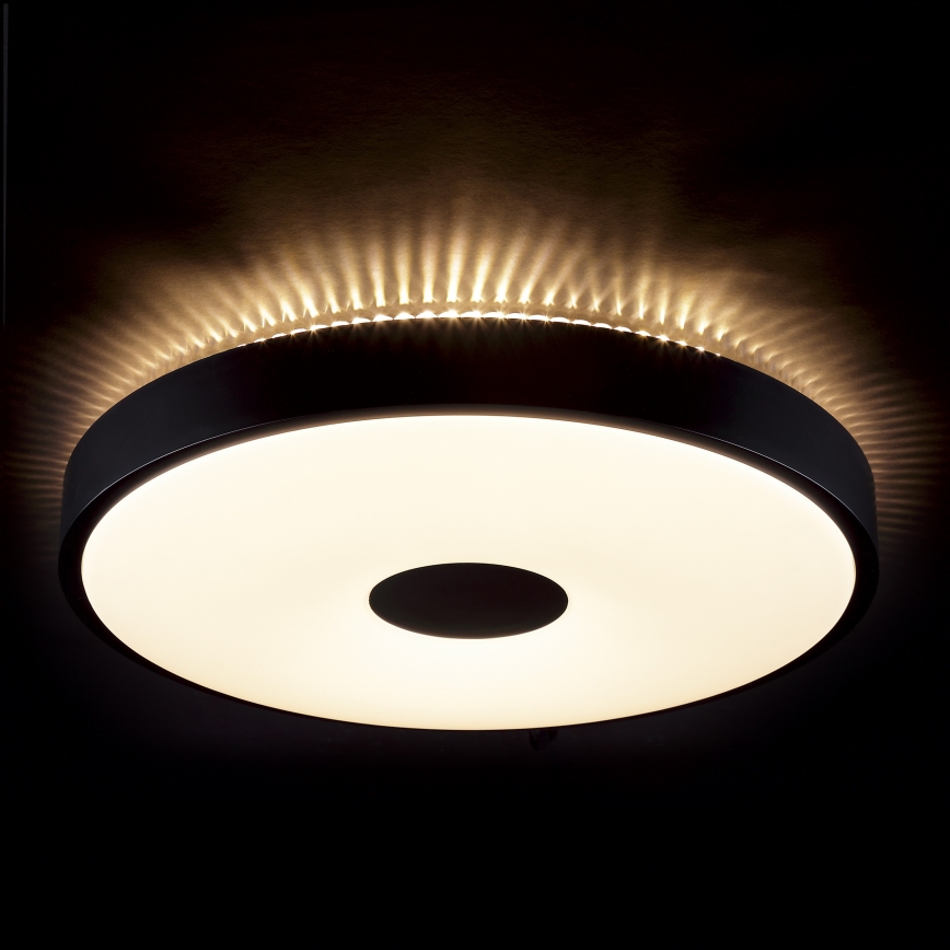 Brilliant - LED plafonsko svetlo TAVIS LED/24W/230V pr. 44,5 cm crna