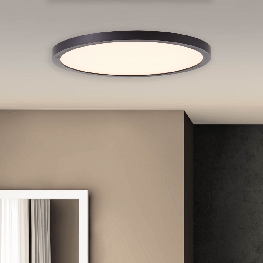 Brilliant - LED plafonsko svetlo TUCO LED/16W/230V prečnik 25 cm crna