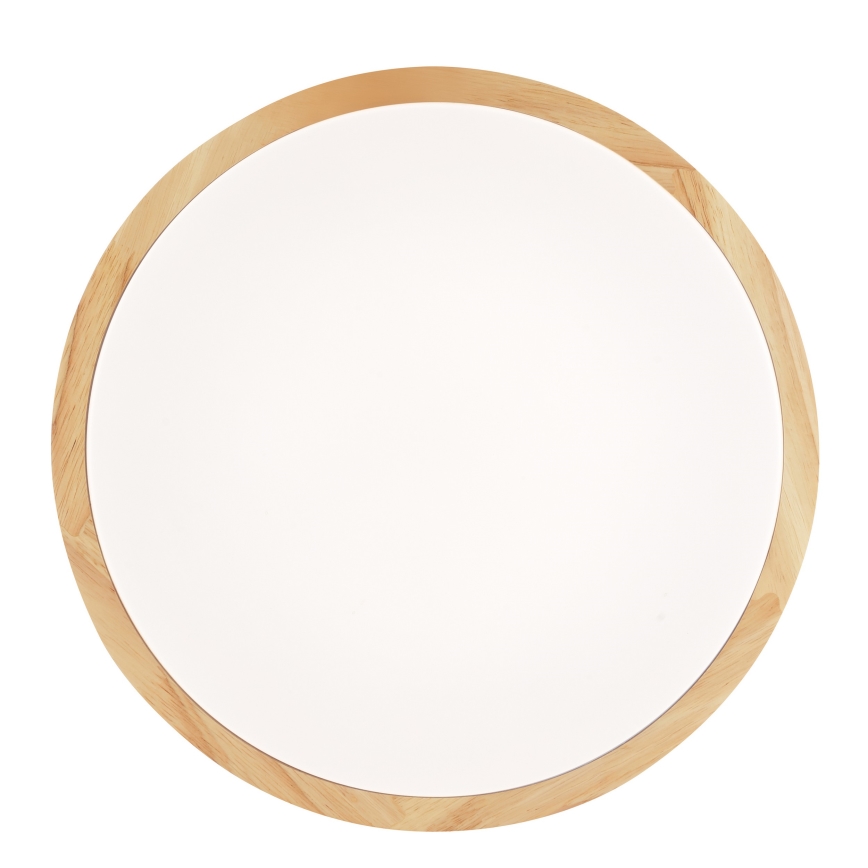 Brilliant - LED stropno svetlo za kupatilo MOREEN LED/18W/230V 2700/4000/6500K prečnik 34 cm IP44, od kaučukovog drveta