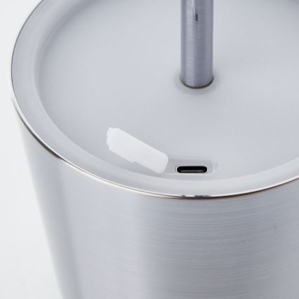 Brilliant - LED prigušiva dodirna spoljašnja lampa XAANA LED/4W/5V 3000/4000/6500K 2600 mAh IP44 sjajni hrom