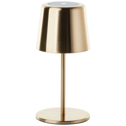 Brilliant - LED prigušiva dodirna spoljašnja lampa XAANA LED/4W/5V 3000/4000/6500K 2600 mAh IP44 zlatna