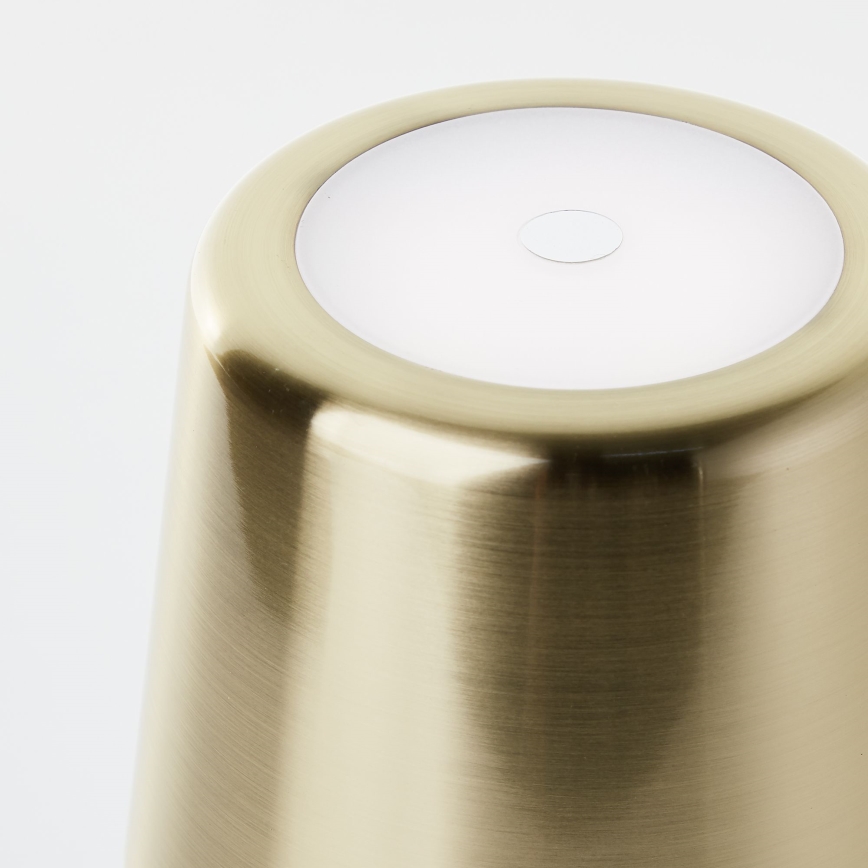 Brilliant - LED prigušiva dodirna spoljašnja lampa XAANA LED/4W/5V 3000/4000/6500K 2600 mAh IP44 zlatna