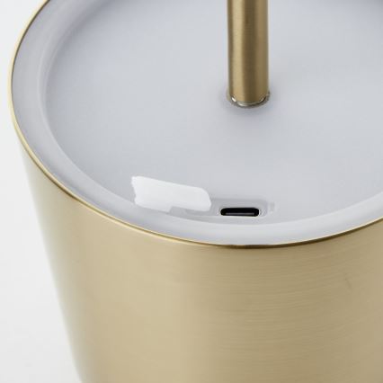 Brilliant - LED prigušiva dodirna spoljašnja lampa XAANA LED/4W/5V 3000/4000/6500K 2600 mAh IP44 zlatna