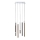 Brilliant - LED prigušiva luster na sajli CEMBALO LED/32W/230V mat hrom/crna/braon