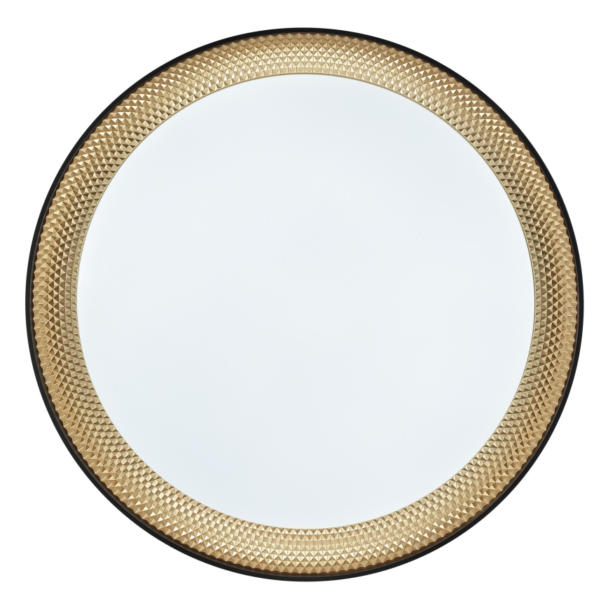 Brilliant - LED prigušiva stropna svetiljka WALDO LED/24W/230V 3000-6500K prečnik 38,5 cm crna/zlatna + daljinski upravljač