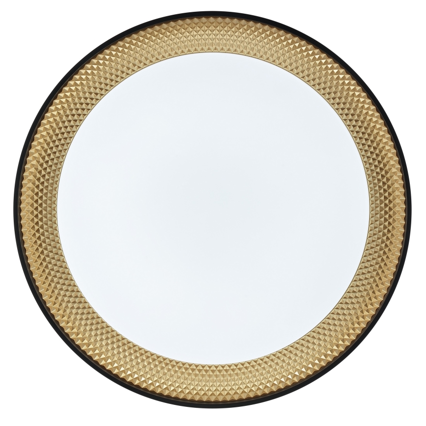 Brilliant - LED prigušiva stropna svetiljka WALDO LED/36W/230V 3000-6500K pr. 48,5 cm crna/zlatna + daljinski upravljač