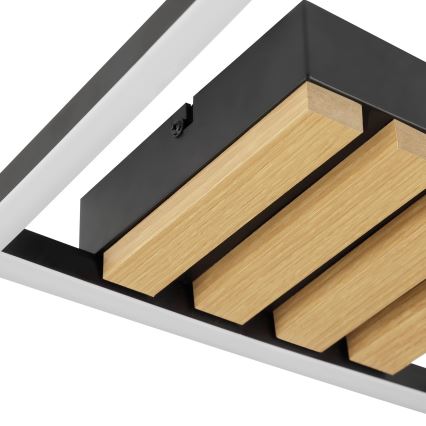 Brilliant - LED prigušiva plafonska svetiljka CALMA LED/15W/230V crna