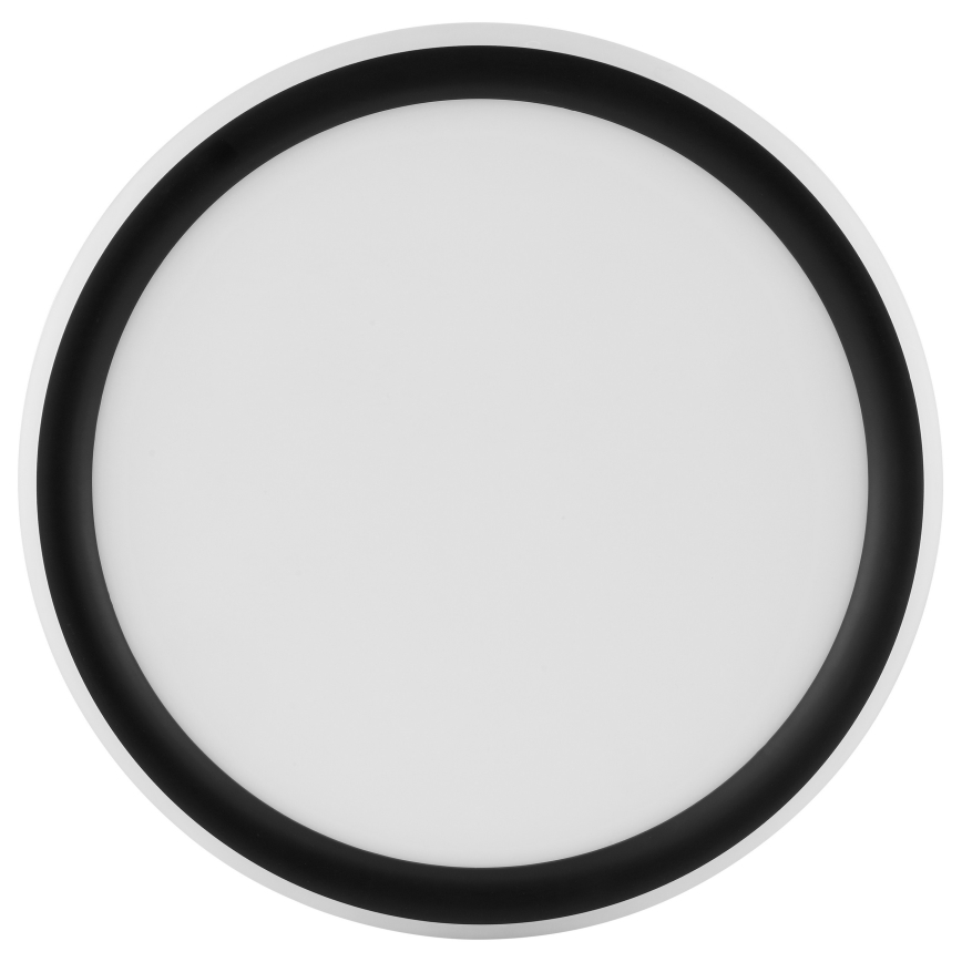 Brilliant - LED prigušiva stropna svetiljka CARLOZ LED/16W/230V prečnika 30 cm bela/crna