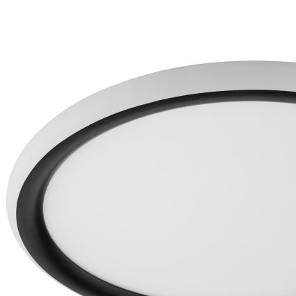 Brilliant - LED prigušiva stropna svetiljka CARLOZ LED/16W/230V prečnika 30 cm bela/crna