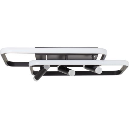 Brilliant - LED prigušiva plafonska svetiljka DALIDA LED/54W/230V 3000-6500K 45,2x66 cm crna + daljinski upravljač