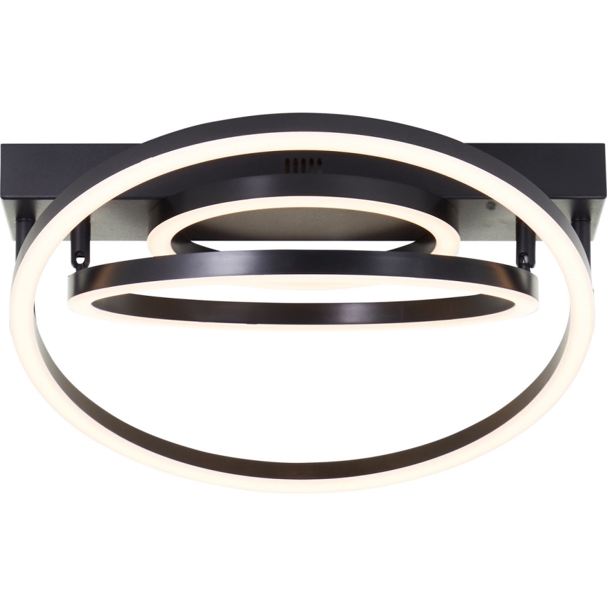 Brilliant - LED prigušiva plafonska svetiljka PEDLEY LED/36W/230V crna