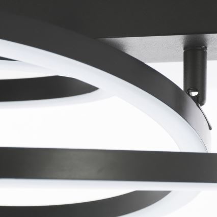 Brilliant - LED prigušiva plafonska svetiljka PEDLEY LED/36W/230V crna