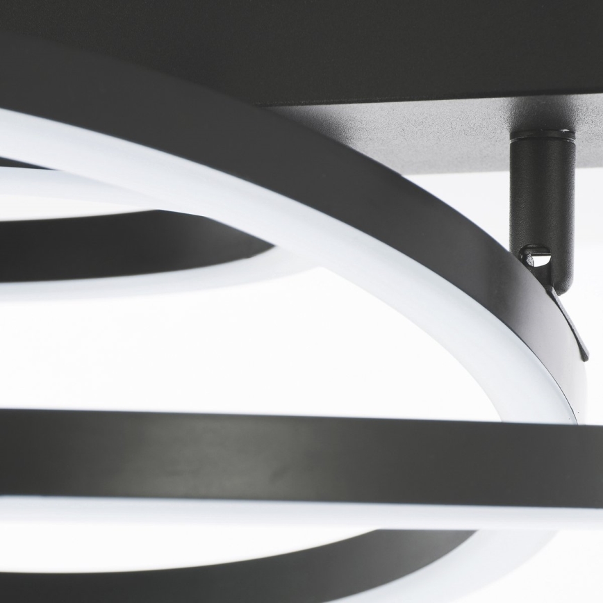 Brilliant - LED prigušiva plafonska svetiljka PEDLEY LED/36W/230V crna